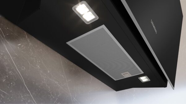 SIEMENS iQ700 90cm WALL MOUNTED HOOD - Printed Black Glass - Image 3