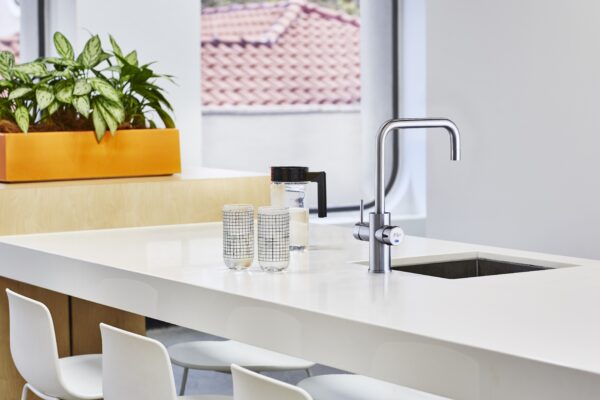 Zip MT3787Z1UK Celsius Cube - Chilled & Sparkling Filtered Water Plus Hot & Cold - Brushed Chrome
