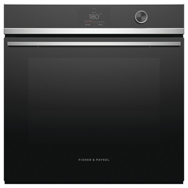F&P SERIES 9, BUILT-IN CONTEMPORARY PYROLYTIC OVEN, 60cm - S/S