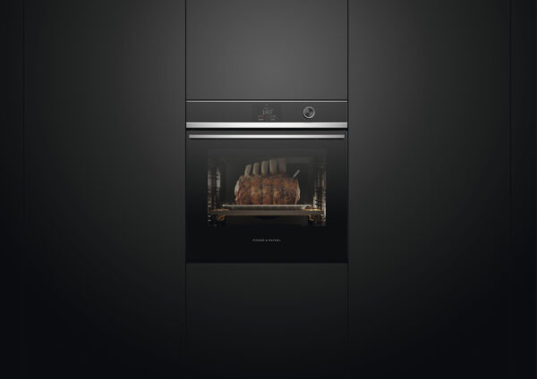 F&P SERIES 9, BUILT-IN CONTEMPORARY PYROLYTIC OVEN, 60cm - S/S - Image 3