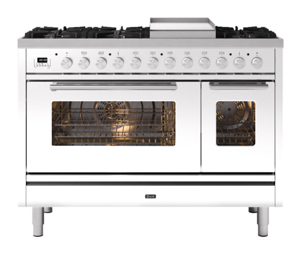 ILVE - 120cm Roma 90/30 Double Oven Range Cooker - Image 3