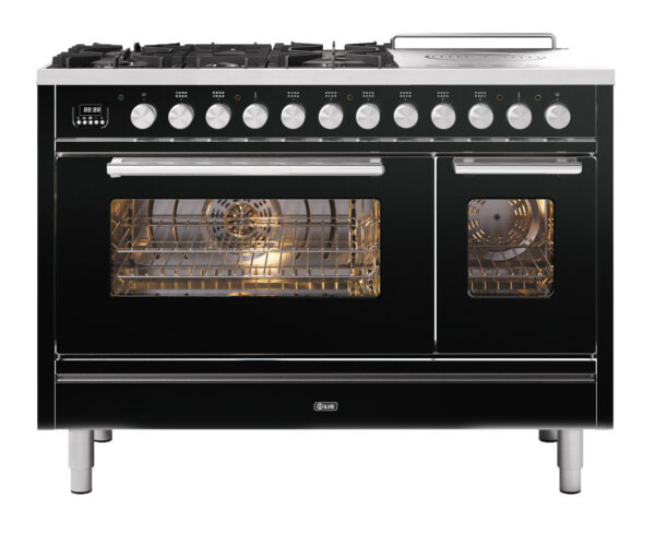 ILVE - 120cm Roma 90/30 Double Oven Range Cooker - Image 6