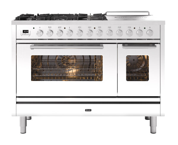 ILVE - 120cm Roma 90/30 Double Oven Range Cooker - Image 4