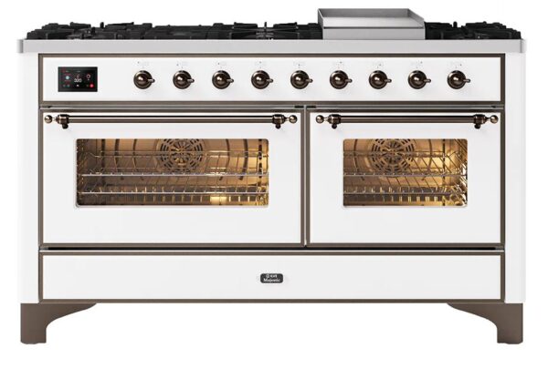 ILVE - 150cm Milano 90/60 Double Oven Range Cooker - Image 2