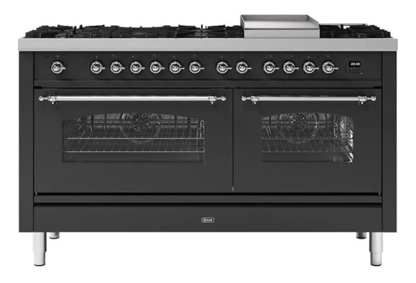 ILVE - 150cm Milano 90/60 Double Oven Range Cooker - Image 3