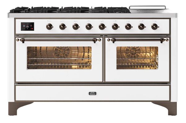 ILVE - 150cm Milano 90/60 Double Oven Range Cooker