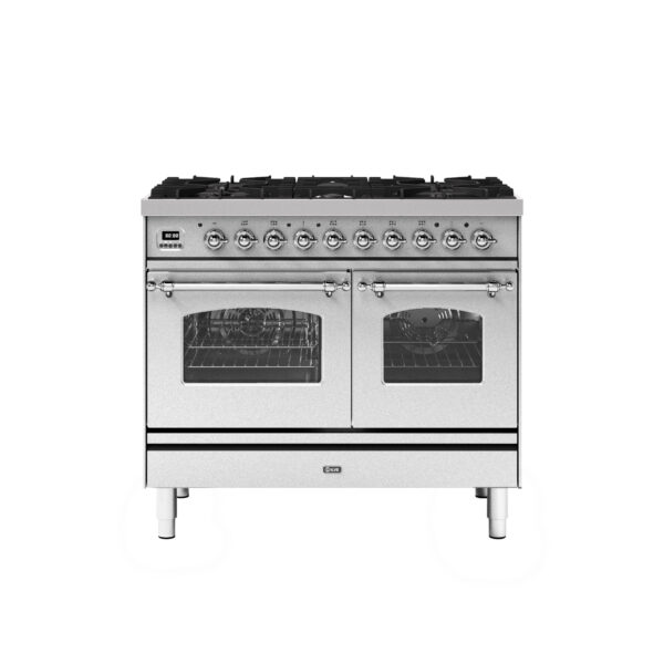 ILVE - 100cm Milano 60/40 Double Oven Range Cooker - Image 2