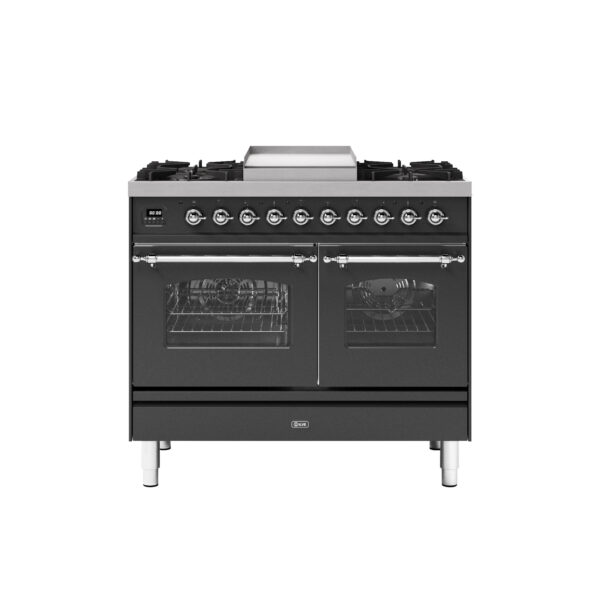 ILVE - 100cm Milano 60/40 Double Oven Range Cooker - Image 4