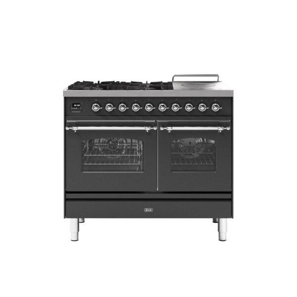 ILVE - 100cm Milano 60/40 Double Oven Range Cooker - Image 3