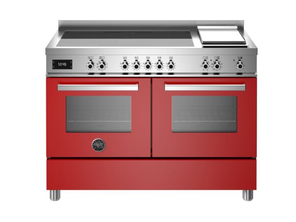 BERTAZZONI - Professional Series - 120cm Double Oven Range - Induction top & Griddle - Image 5