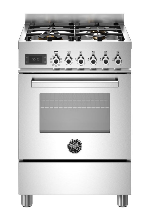 BERTAZZONI - Professional Series - 60cm Single Oven Range - Dual Fuel