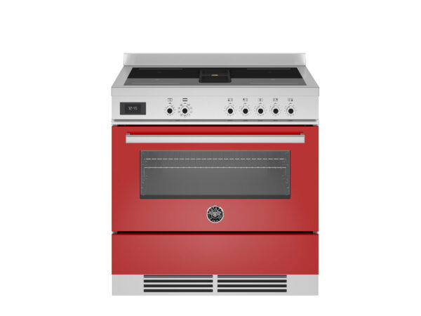BERTAZZONI - Professional Series - 90cm Single Oven Range - Induction with Integrated Hood - Image 3