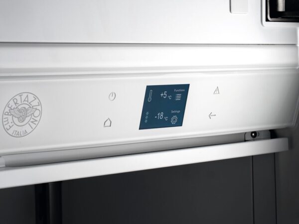 BERTAZZONI 75cm BUILT-IN FRIDGE FREEZER - LH - Stainless Steel - Image 3