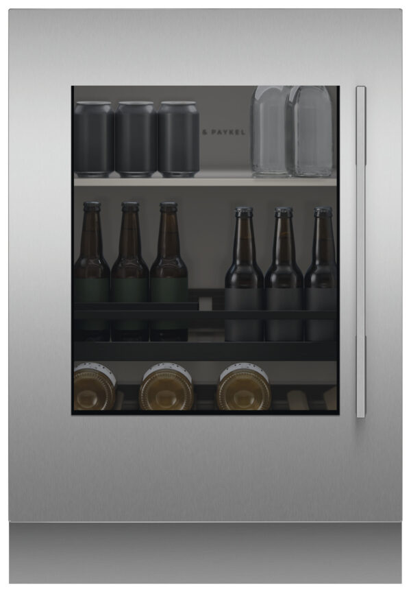 F&P SERIES 9, 60cm BUILT-IN BEVERAGE CENTRE - Glass Door - Image 4