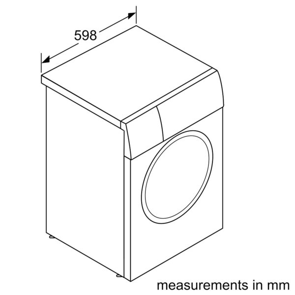 SIEMENS iQ700 WASHING MACHINE, 10kg, 1600rpm - Silver Inox - Image 13