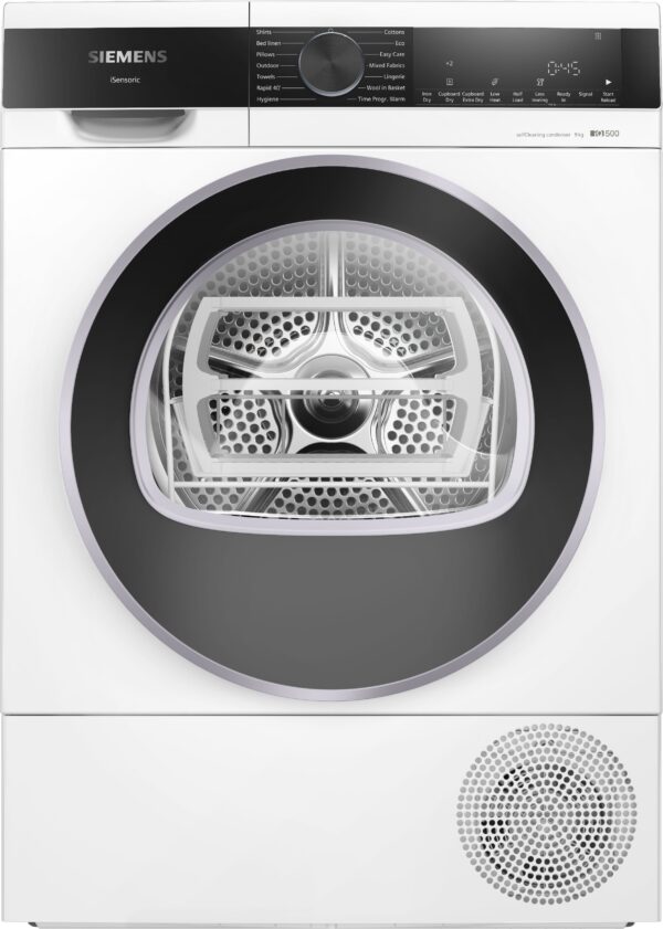 SIEMENS iQ500 9kg HEAT PUMP TUMBLE DRYER